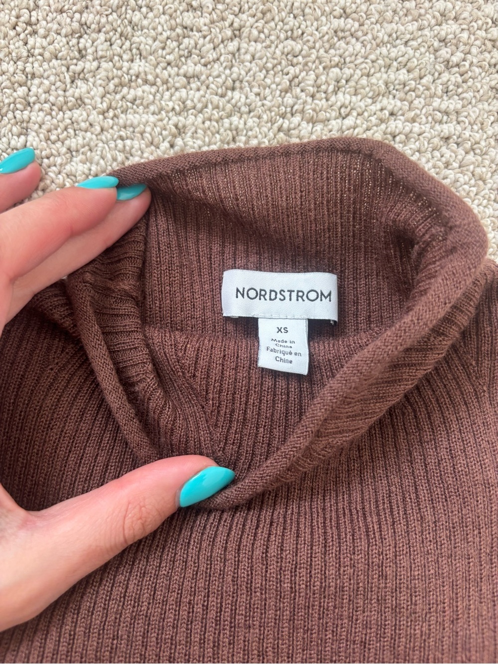 Chocolate Brown Nordstrom Sweater